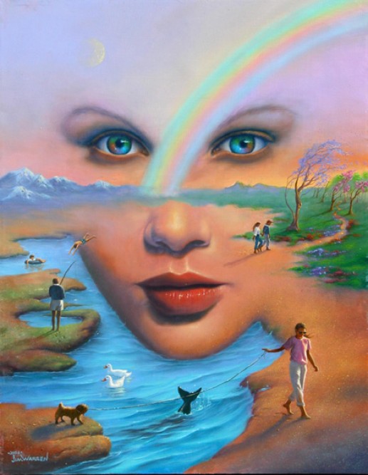 Tranh nghệ thuật thiên nhiên 1