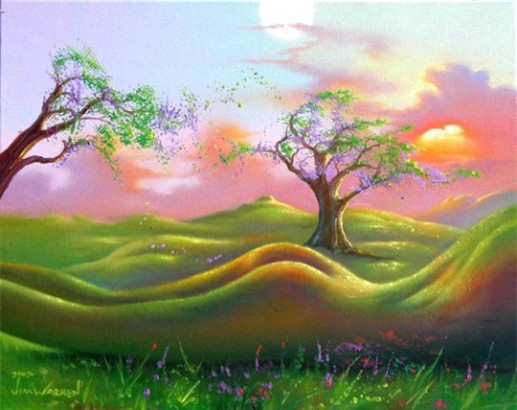 Tranh nghệ thuật thiên nhiên 2