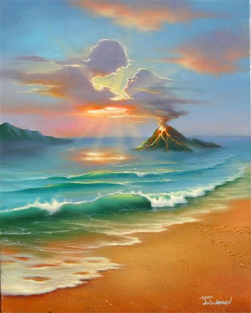 Tranh nghệ thuật thiên nhiên 3