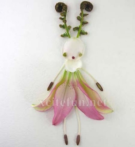 Hình nghệ thuật từ những cánh hoa 5