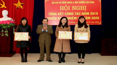  Hội Bảo vệ Thiên nhiên và Môi trường tỉnh Cao Bằng hoàn thành xuất sắc nhiệm vụ năm 2019 