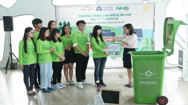  Trường Đại học Hoa Sen tổ chức ngày hội thu gom rác thải điện tử