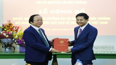  Lễ trao Quyết định bổ nhiệm Giám đốc Quỹ Bảo vệ môi trường Việt Nam