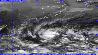   Bão số 1 (Sonamu) cách đảo Trường Sa 510 km 