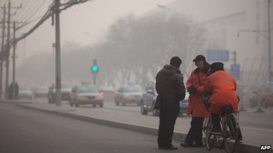  Không khí Bắc Kinh ở mức ô nhiễm nguy hiểm