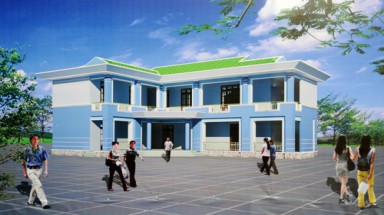  2,5 tỉ đồng xây nhà cộng đồng phòng tránh thiên tai 