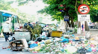  Rác ứ đọng, gây ô nhiễm ở thành phố Bạc Liêu 
