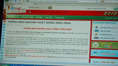  Zing Deal "đóng cửa": Lời báo tử cho các web mua chung