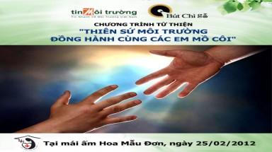 Cùng Tin môi trường đồng hành với trẻ em mồ côi