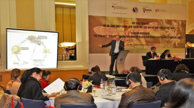  Hội thảo tổng kết Dự án Lồng ghép chiến lược thích ứng dựa vào hệ sinh thái tại Việt Nam