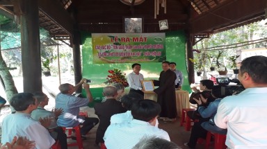  Đồng Tháp: Ra mắt nhóm bảo vệ môi trường tại chùa Thới An