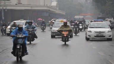  Không khí lạnh, mưa phùn ở nhiều nơi 
