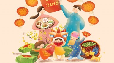 Tết treo tim mình lên tay áo