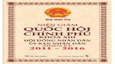  Xuất bản Niên giám Quốc hội – Chính phủ khóa XIII 