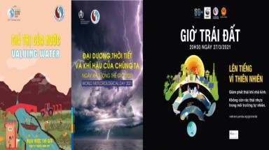  Thông tin báo chí về Ngày Nước thế giới (22-3), Ngày Khí tượng thế giới (23-3) và Chiến dịch Giờ Trái đất năm 2021
