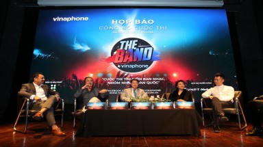 Khởi động cuộc thi âm nhạc “The Band by VinaPhone” dành cho giới trẻ Việt