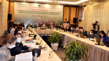  Khai mạc Hội thảo Quốc tế về chủ đề “Tác động của ô nhiễm môi trường đến đa dạng sinh học và sức khỏe con người”
