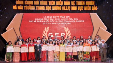  Lần đầu tiên trao giải Mô hình về bảo vệ thiên nhiên và môi trường trong học đường