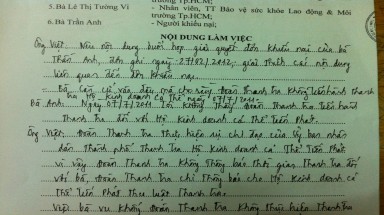  Vụ “Lò bánh mì gây ô nhiễm ở quận 8 ”: Hăm dọa dân ?