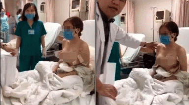 Bác sĩ Chiêm Quốc Thái livestream cảnh dùng tay khám ngực, mông cho các nữ bệnh nhân gây nhiều tranh cãi