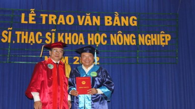 Thêm 177 tân Tiến sĩ, Thạc sĩ từ Đại học Nông Lâm TPHCM