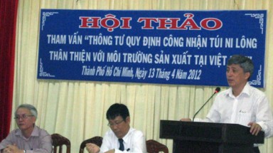 Quy định công nhận túi nilon thân thiện môi trường sản xuất tại Việt Nam