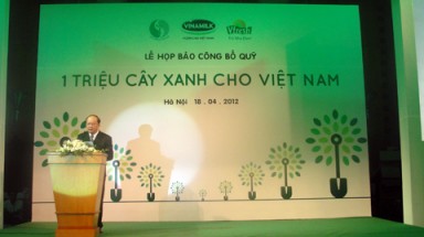 Ra mắt Quỹ 1 triệu cây xanh cho Việt Nam 