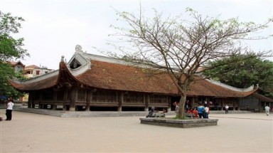  Độc đáo đình làng kiểu "nhà sàn" giữa miền Kinh Bắc