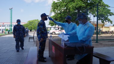  Lữ đoàn 171 hải quân "chia lửa" cùng Covid-19