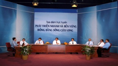 Tọa đàm trực tuyến: Phát triển nhanh và bền vững Đồng bằng sông Cửu Long