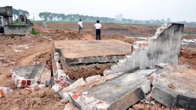 Lại lấp trộm mộ ở Hà Nội