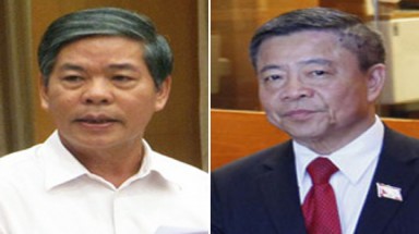  Kỷ luật cảnh cáo nguyên Bộ trưởng Nguyễn Minh Quang và ông Võ Kim Cự