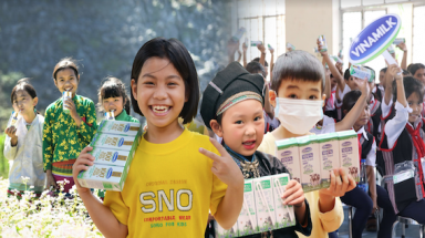  Chiến dịch “Triệu ly sữa yêu thương, triệu nụ cười hạnh phúc” nhận được sự hưởng ứng nhiệt tình của cộng đồng mạng 