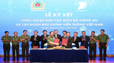 Bộ Công An và Tập đoàn VNPT ký kết thỏa thuận hợp tác 