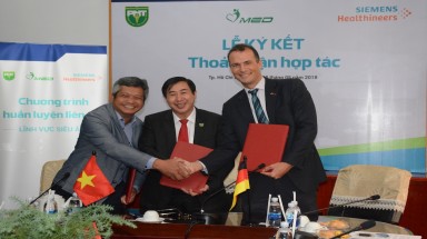  Siemens Healthineers, Đại học y khoa Phạm Ngọc Thành và công ty TNHH Thiết bị Y tế Imed tăng cường hợp tác trong lĩnh vực đào tạo 