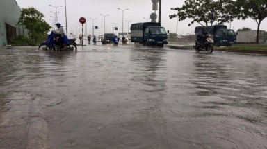  Hội tụ gió Tây Nam gây mưa dông diện rộng 