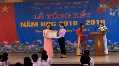 Trường tiểu học A Thị trấn Văn Điển: Sẵn sàng cho những mục tiêu mới