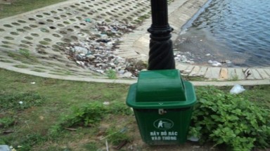  Làng Đại học Thủ Đức: điểm "nóng" về ô nhiễm rác thải