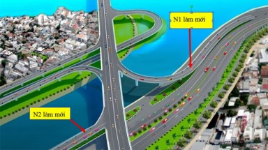  Hai nhánh mới cầu Nguyễn Văn Cừ đã thông xe