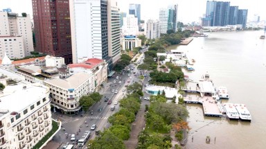  TP.HCM: Đốn hạ, di dời 178 cây xanh để chỉnh trang Công viên bến Bạch Đằng