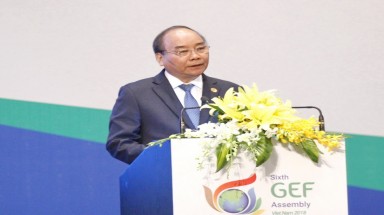 Ngày 27/6/2018: Thủ tướng Nguyễn Xuân Phúc phát biểu tại Phiên khai mạc toàn thể Đại hội đồng GEF