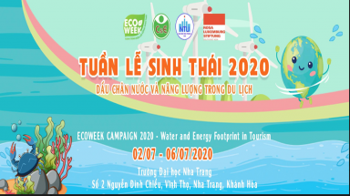  Tuần lễ sinh thái 2020 chủ đề “Dấu chân Nước và Năng lượng trong Du lịch”