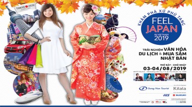  Trải nghiệm Văn hoá, Du lịch và Mua sắm Nhật Bản với lễ hội “Feel Japan 2019”