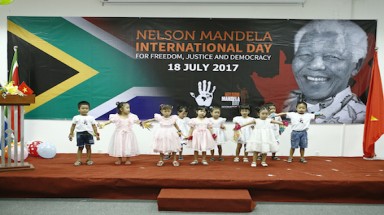 Lãnh sự Nam phi tại TP.HCM kỷ niệm Ngày Quốc tế Nelson Mandela 18/07
