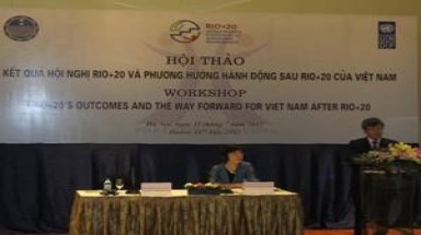 Việt Nam triển khai thực hiện cam kết tại “Rio+20”