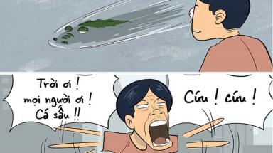 Kênh Tẻ có cá sấu mọi người ơi, cứu... cứu!