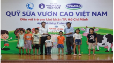  Quỹ sữa Vươn cao Việt Nam và Vinamilk tiếp tục hành trình kết nối yêu thương tạI TPHCM