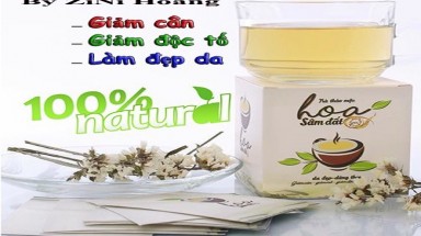 Thực phẩm giảm cân Thảo mộc Hoa Sâm Đất chứa chất cấm