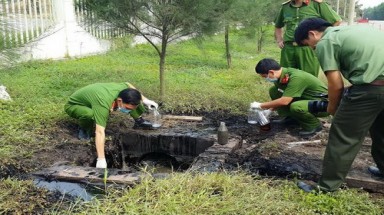  Công ty TNHH sản xuất thương mại Dây cáp điện Thăng Long xả chất thải không qua xử lý ra môi trường