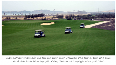  Phải kỷ luật nghiêm lãnh đạo sở ở Bình Định đi chơi golf khi tỉnh đang chống dịch